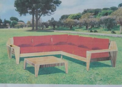 Loungebank "Yelmo XL"